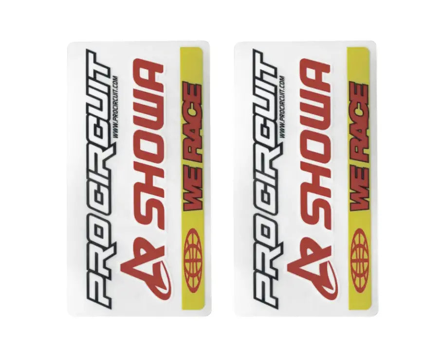 Pro Circuit Showa Gloss Fork Decals