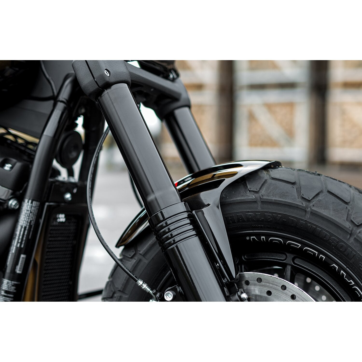 Killer Custom lower fork covers - Gloss black