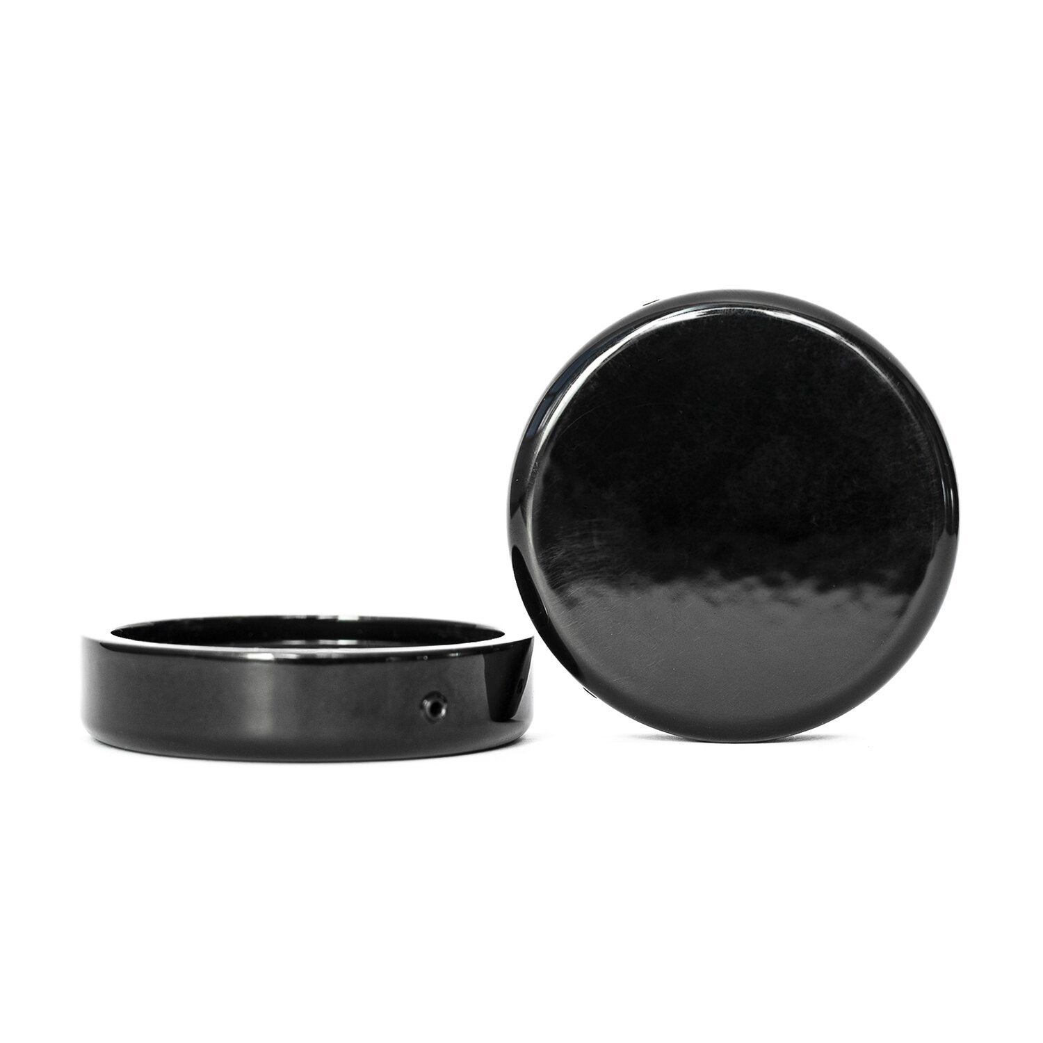 Killer Custom fork tube cap bolt covers - Gloss black