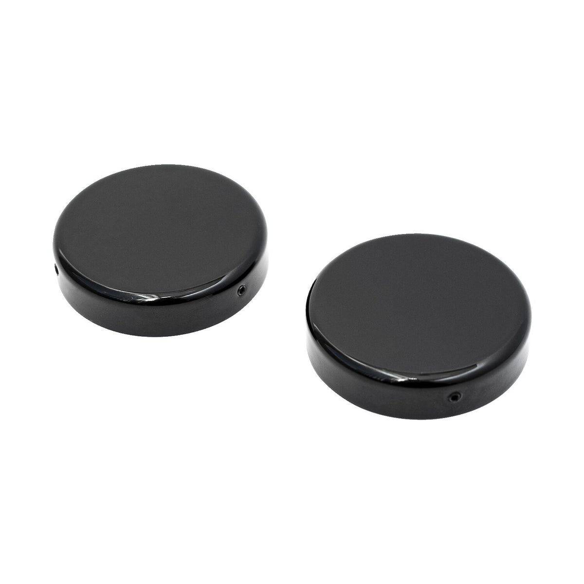 Killer Custom fork tube cap bolt covers - Gloss black