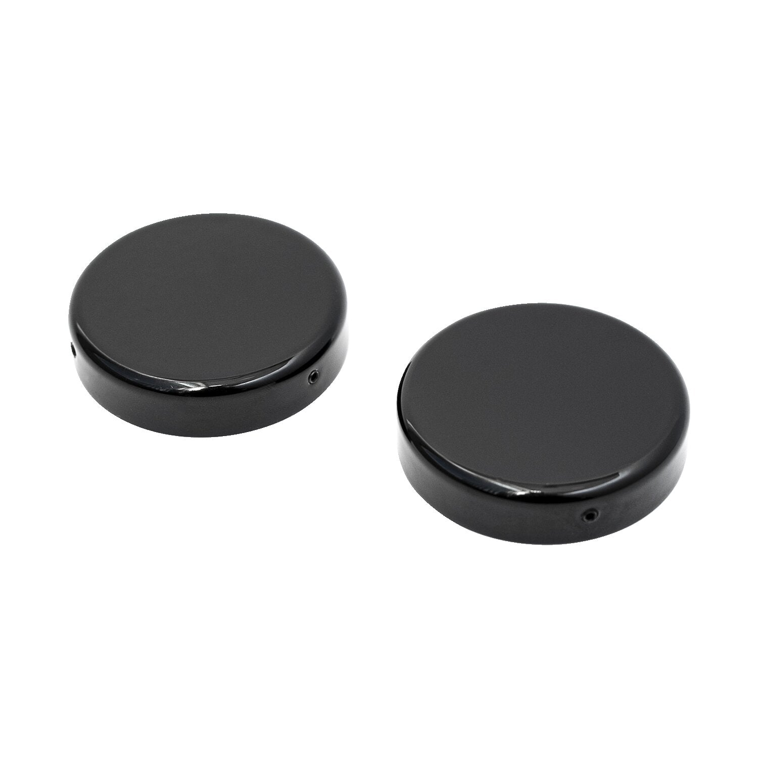 Killer Custom fork tube cap bolt covers - Gloss black