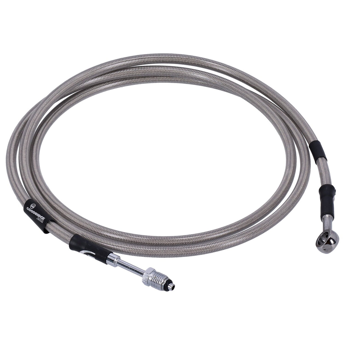 Goodridge hydraulic clutch line kit 69" clear coated