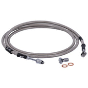 Goodridge hydraulic clutch line kit 69" clear coated