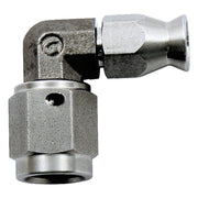 Goodridge hose end 90 degrees - Stainless