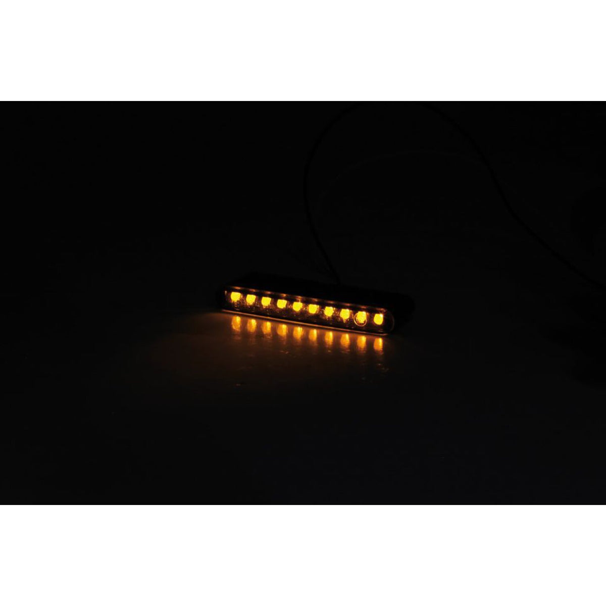 MCS 'Stripe' LED turn signals sequential lighting - Smoke lens