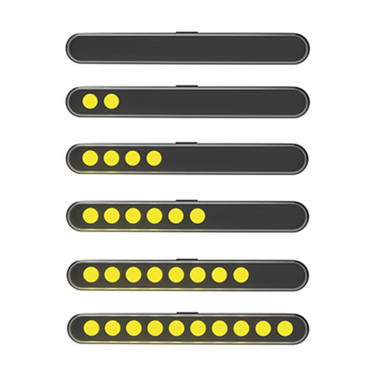 MCS 'Stripe' LED turn signals sequential lighting - Smoke lens
