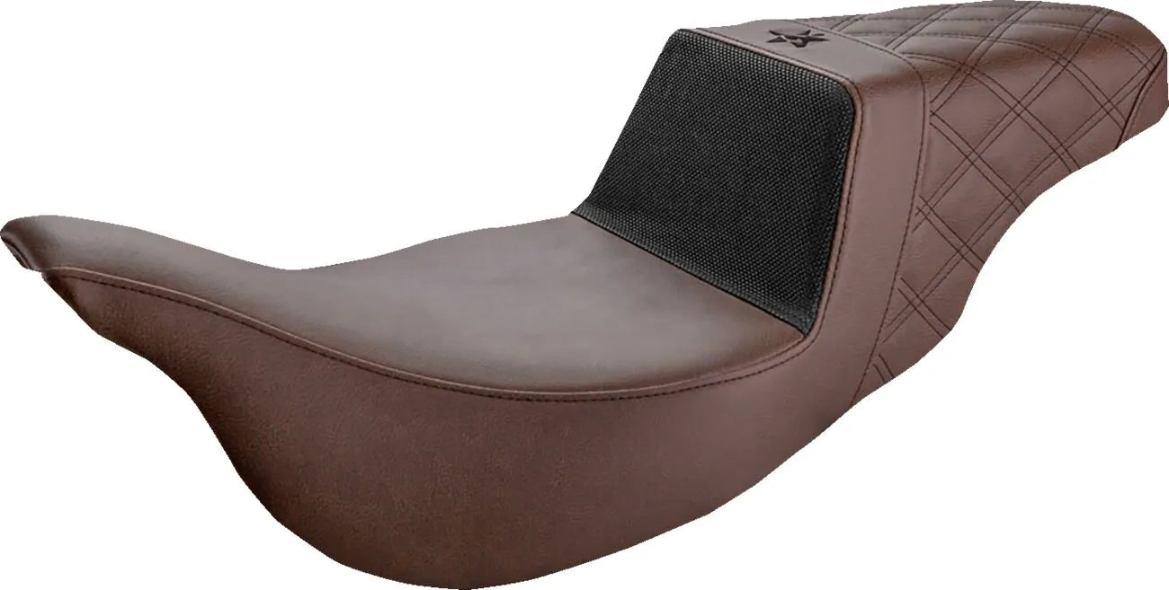 Step-Up Saddlemen Extended Reach Gripper Seat - For Harley Davidson