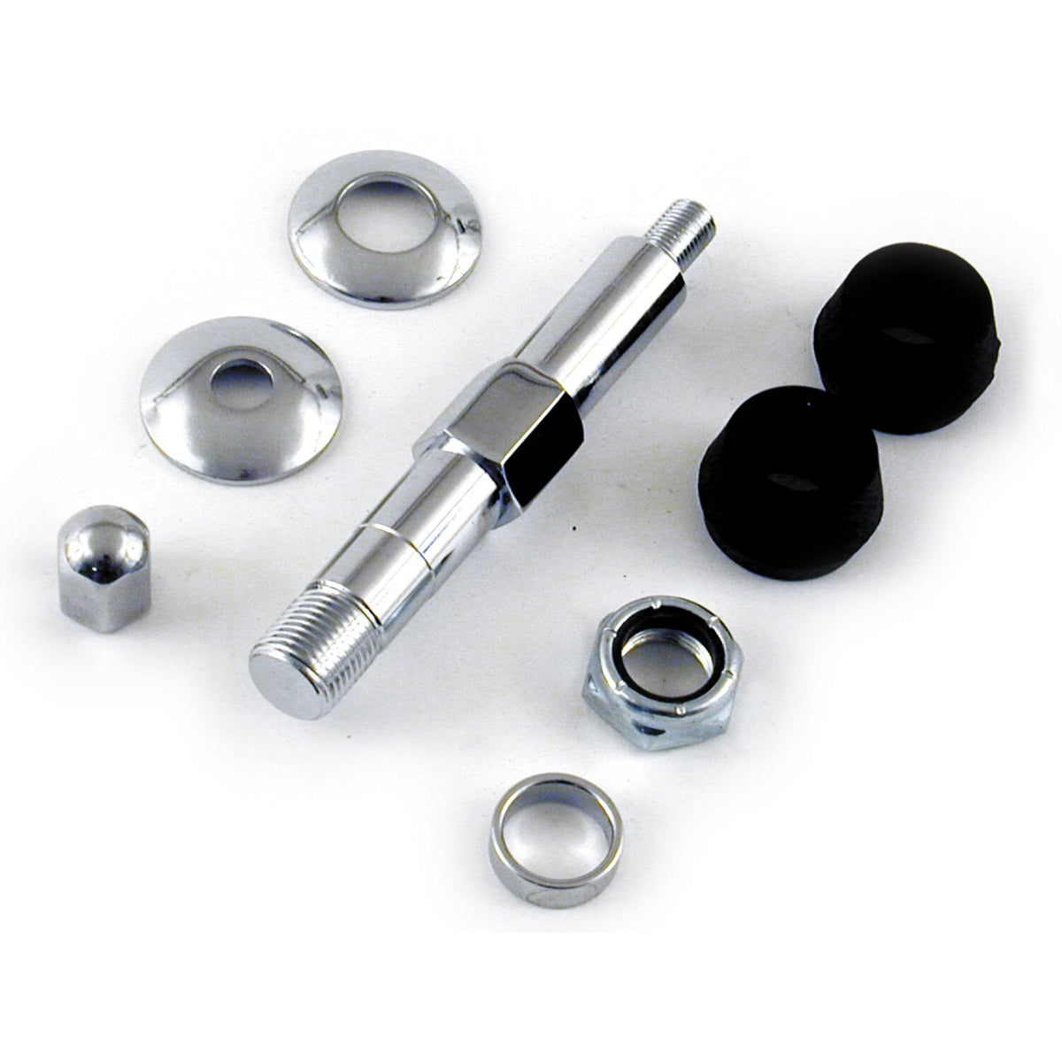 MCS Upper shock stud kit chrome