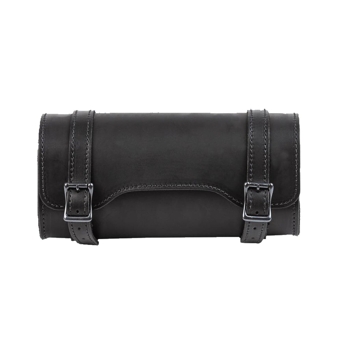 MCS 'square' leather tool bag black