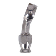 Goodridge 7/16" (11mm) banjo fitting 20 degree bend - SS