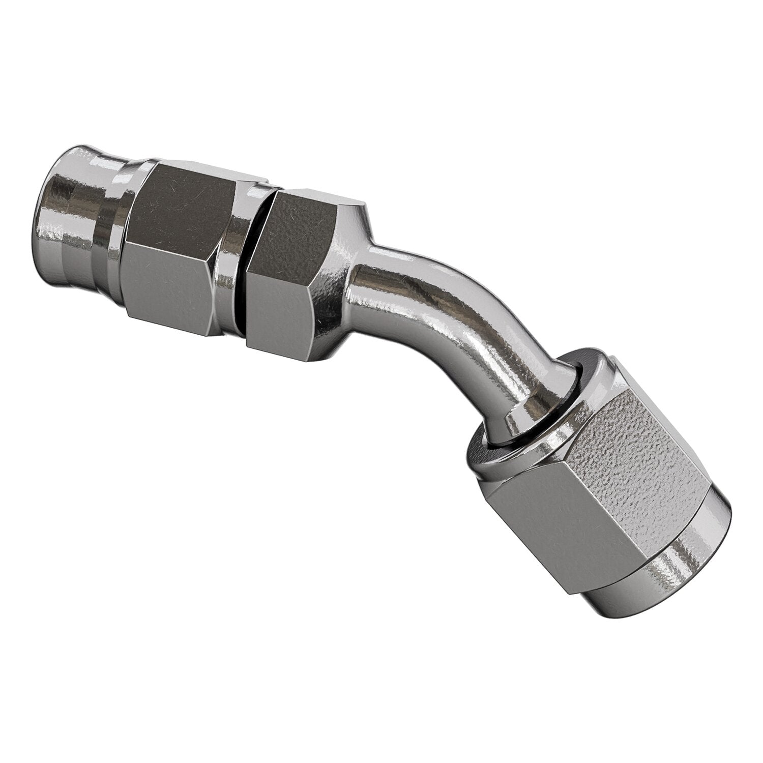 Goodridge hose end 45 degree bend tube