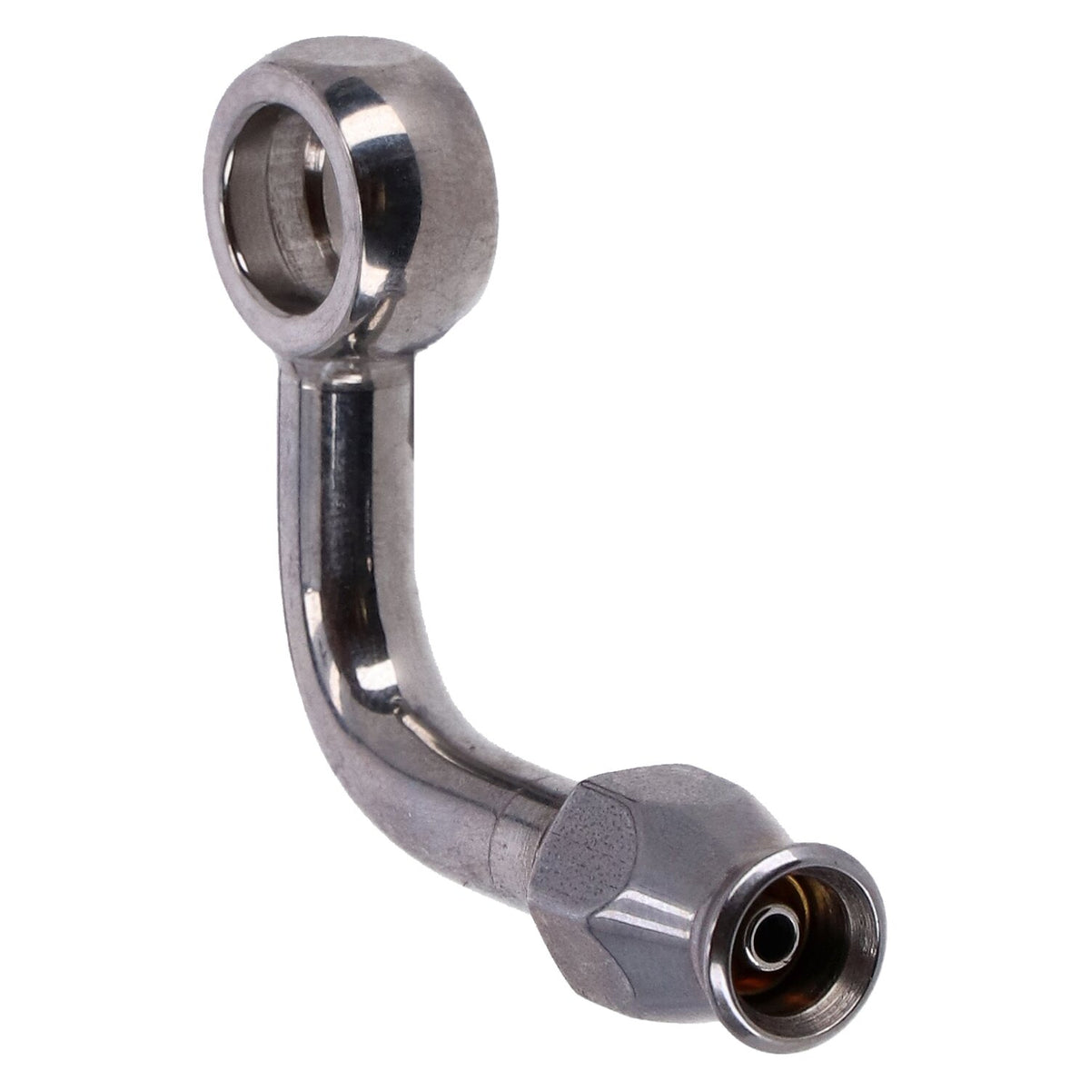 Goodridge 3/8" (10mm) banjo fitting 90 degree side bend