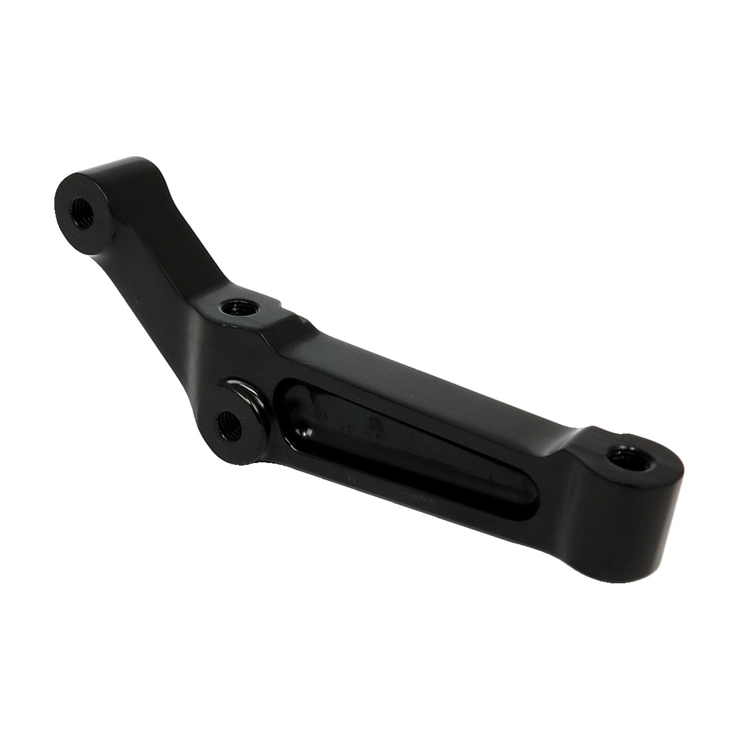 Performance Machine Radial mount caliper bracket - Black left front
