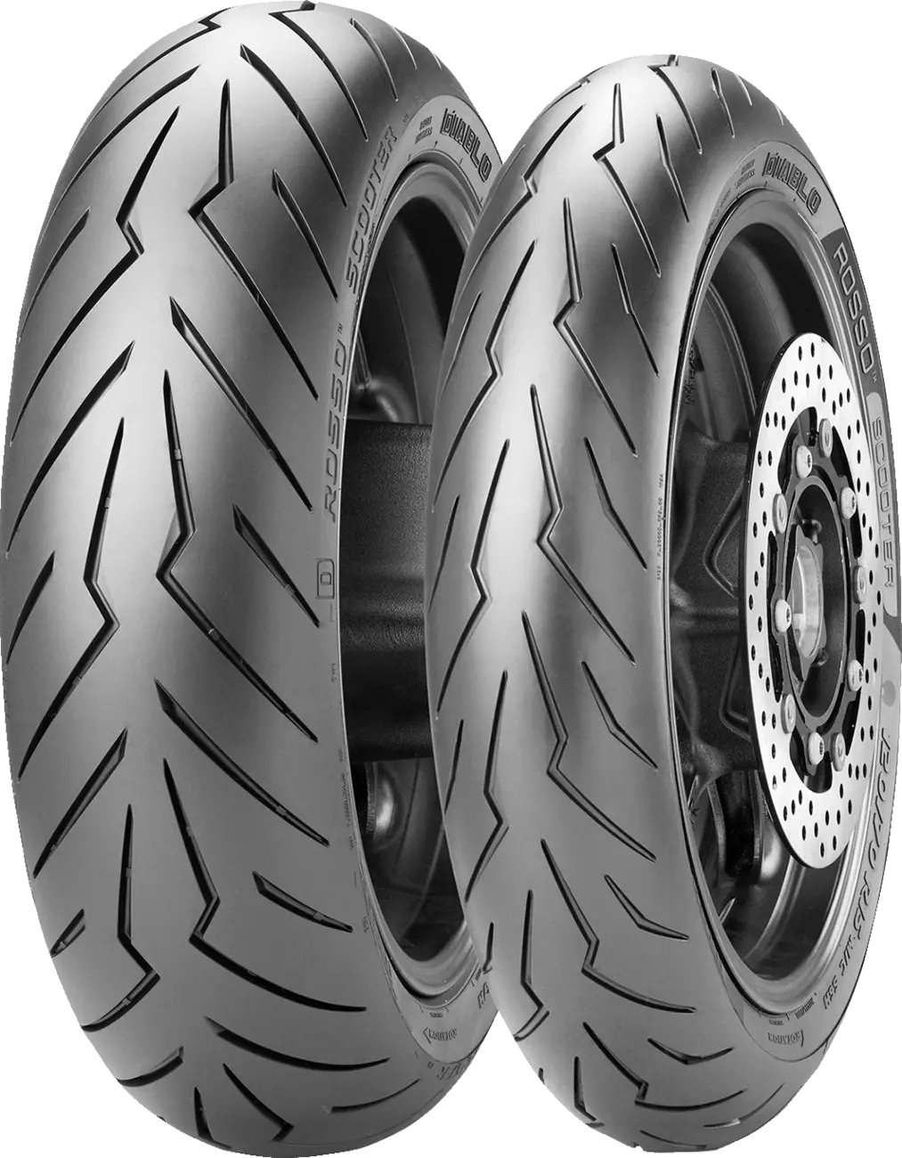 Pirelli Diablo Rosso Scooter Tire - 120/70r14