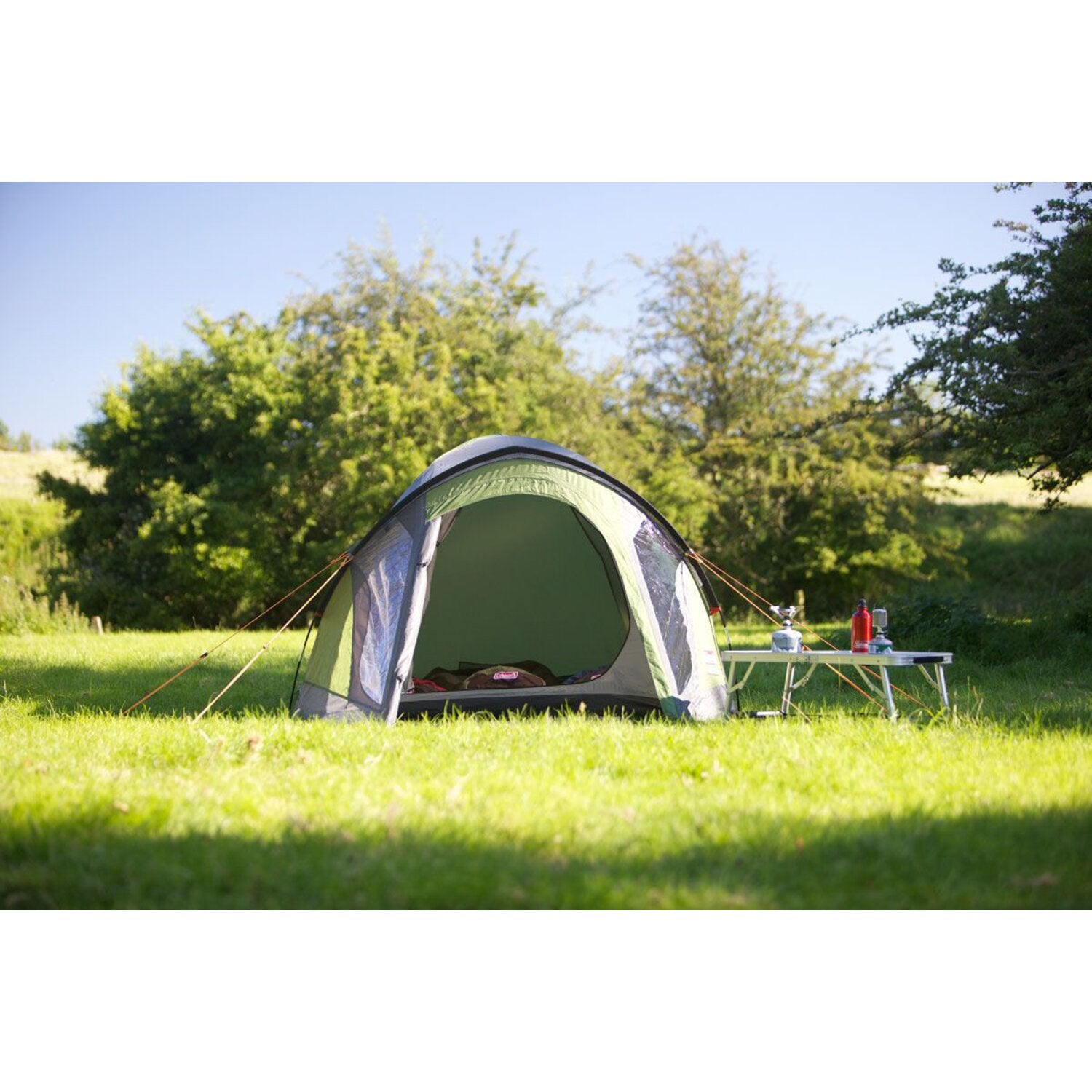 Coleman Darwin 2+ tent dark grey/army green