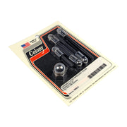 Colony sprocket cover mount kit - Chrome Acorn