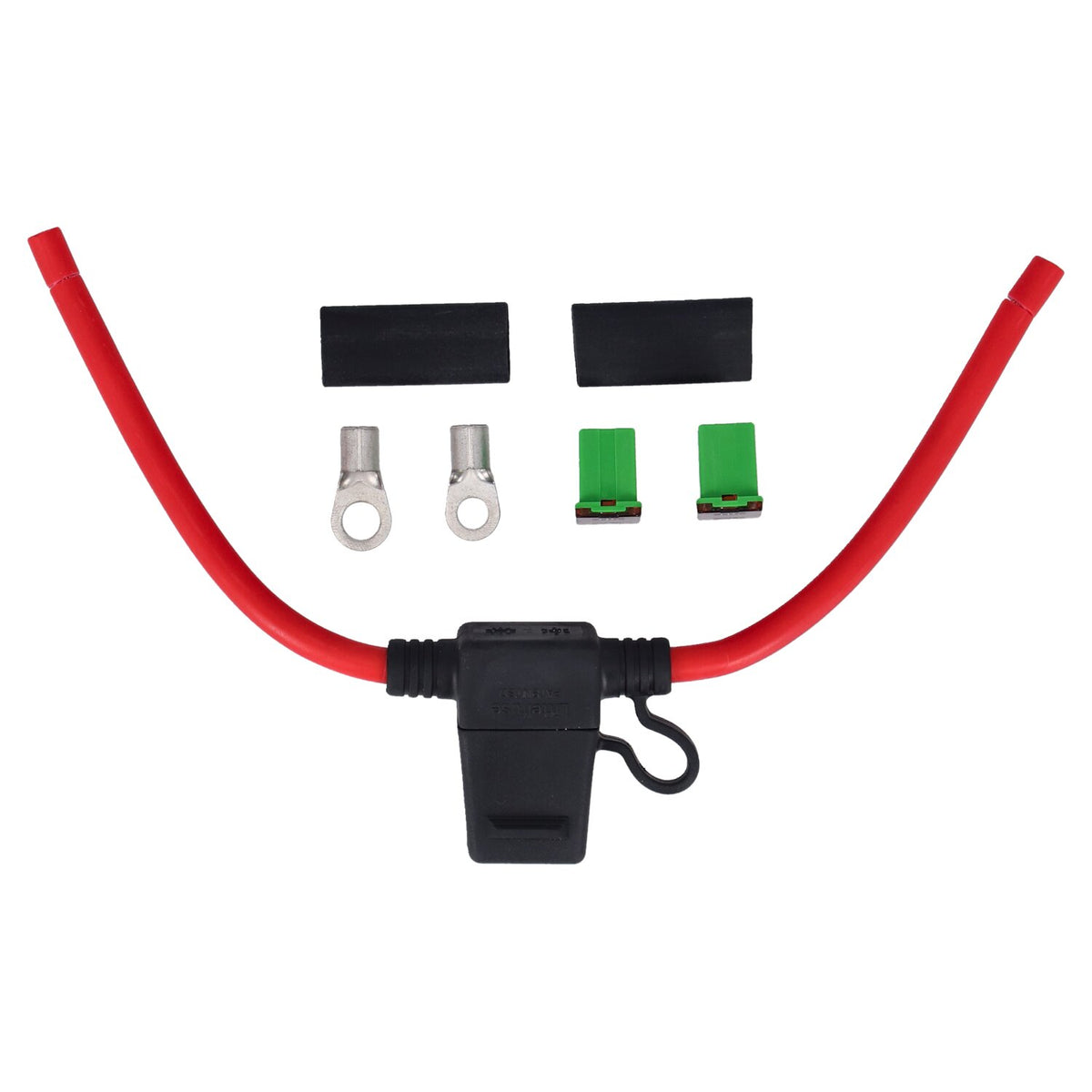 Motogadget mo.unit battery cable with 40A fuse - 8.4 qmm
