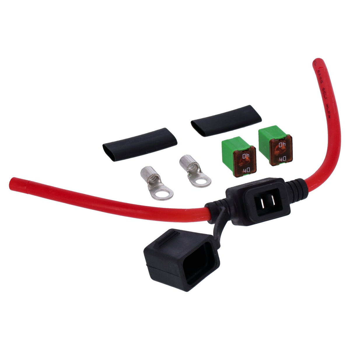 Motogadget mo.unit battery cable with 40A fuse - 8.4 qmm