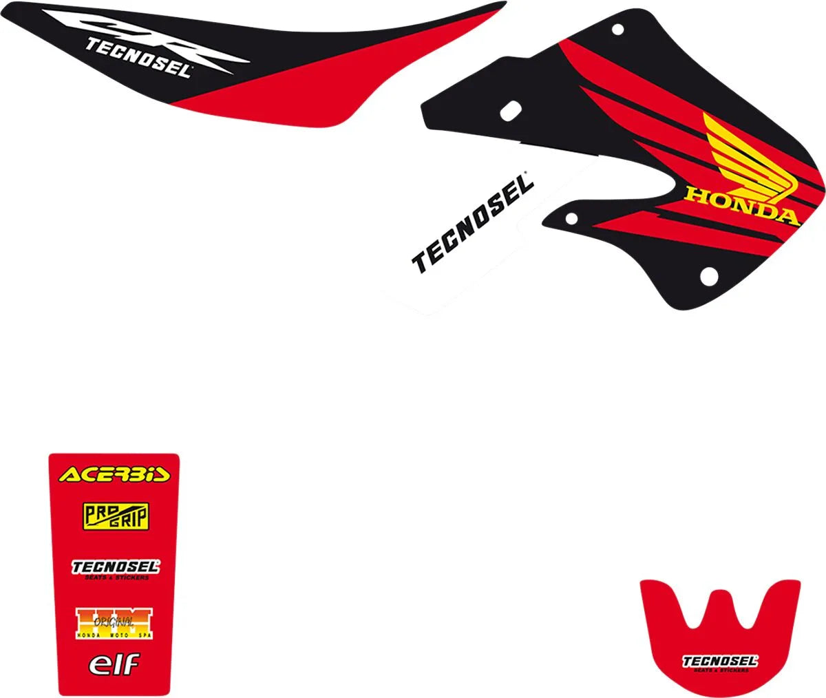 Tecnosel Graphics Kit For Honda - Vintage Bike Graphics