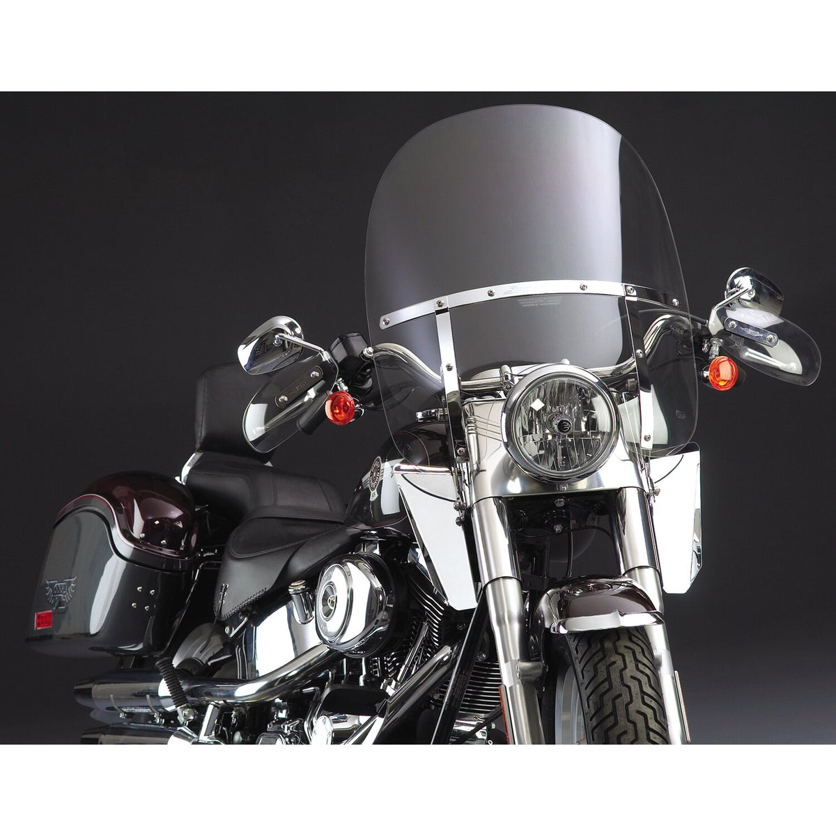 National Cycle SwitchBlade® Quick Release Windshield 2-Up®