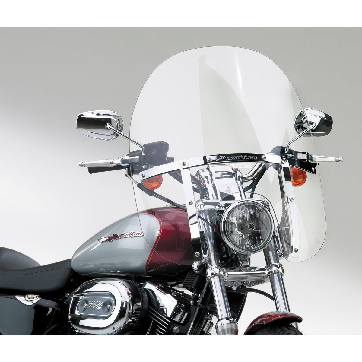 National Cycle SwitchBlade® Quick Release Windshield 2-Up®