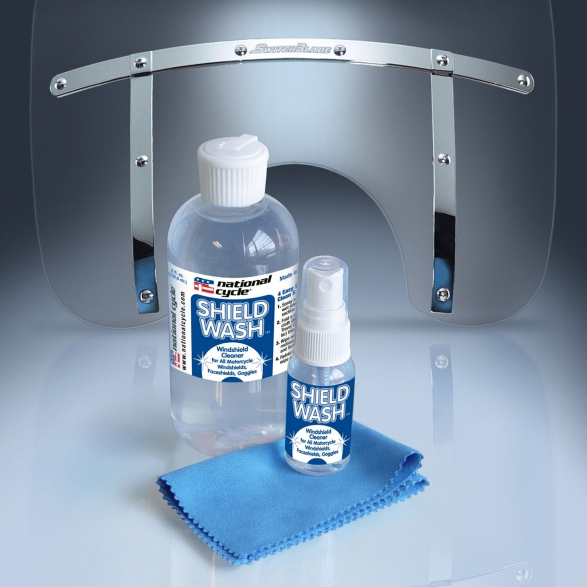 National Cycle windshield cleaner kit