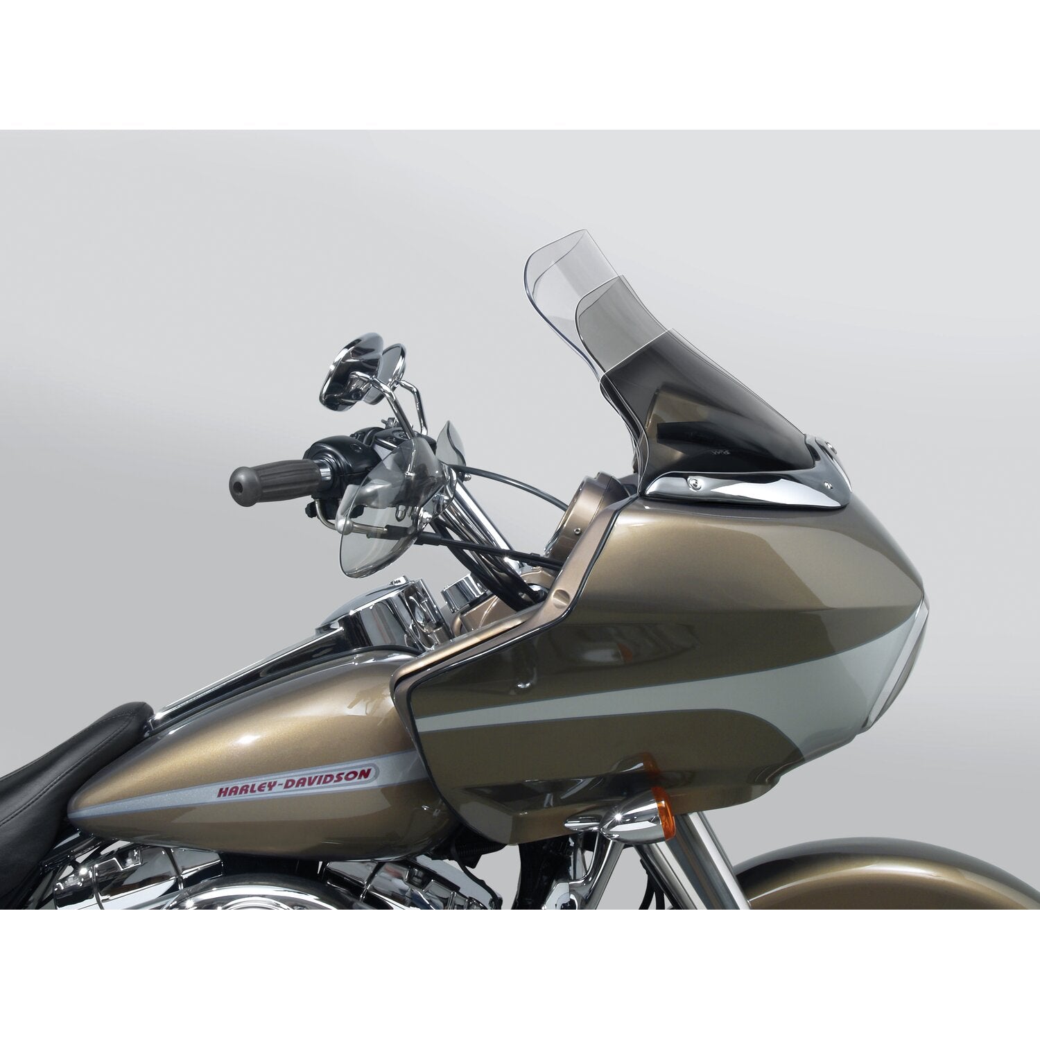 National Cycle Wave® windshield 6-1/4" - Dark tint