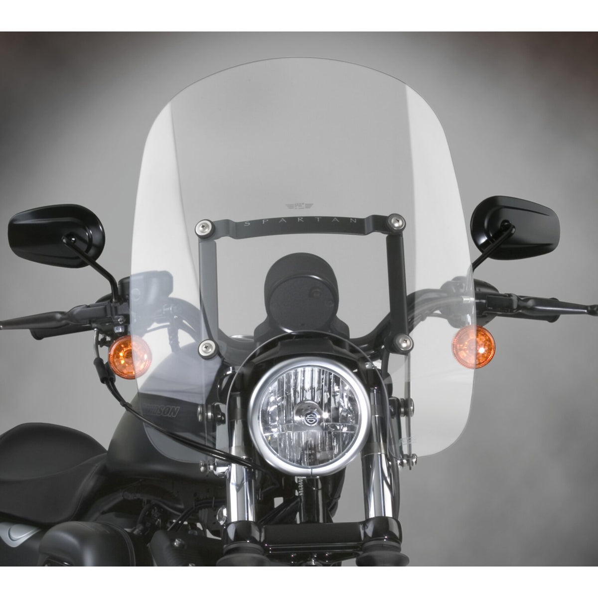National Cycle Spartan® Quick Release Windshield - Clear 18.50" high