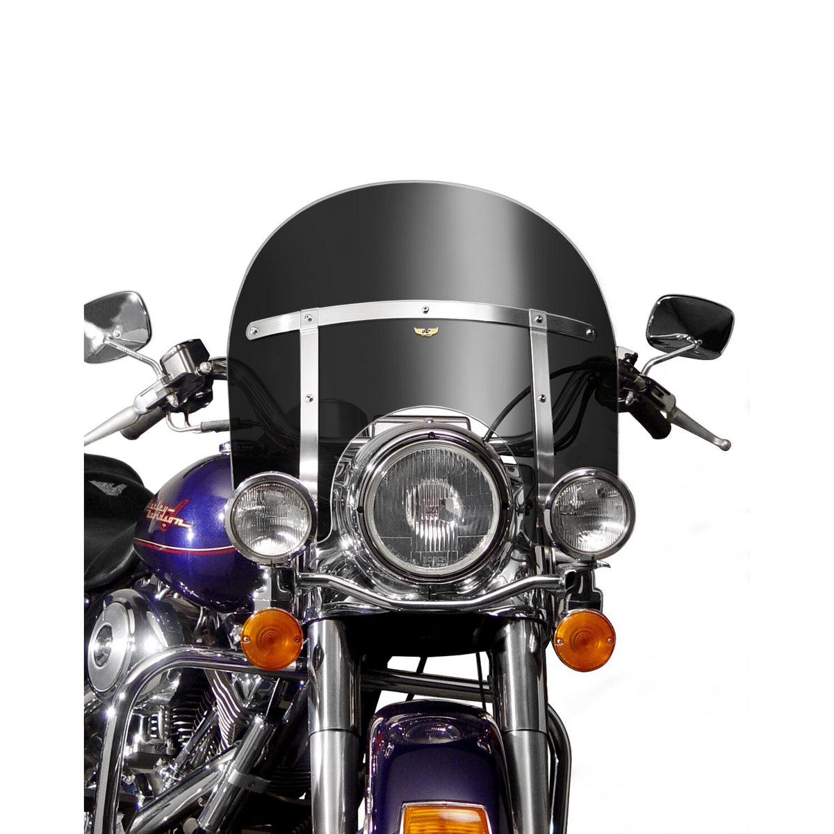 National Cycle 21" Road King windshield - Dark gray