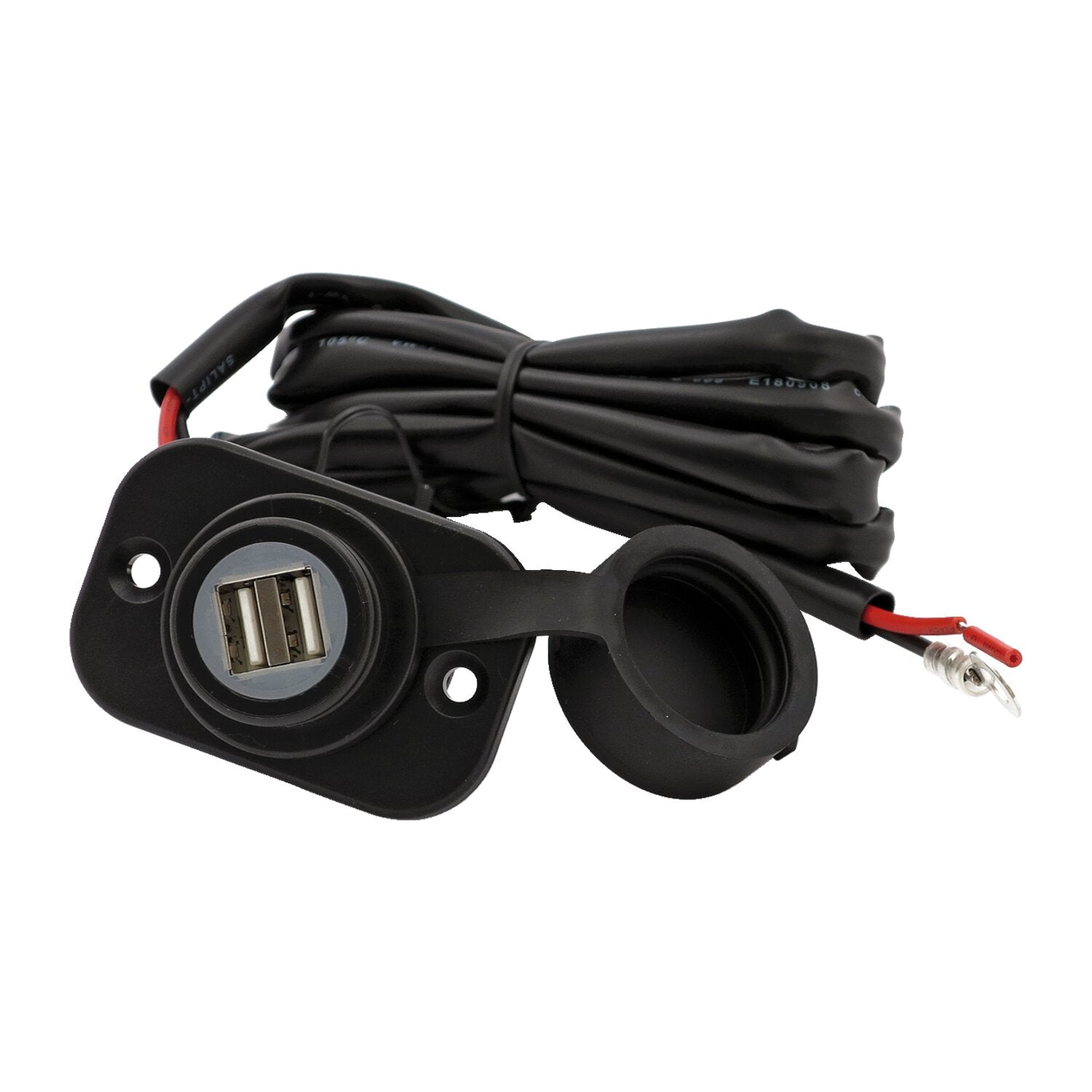 MCS Panel mounted dual port usb charger