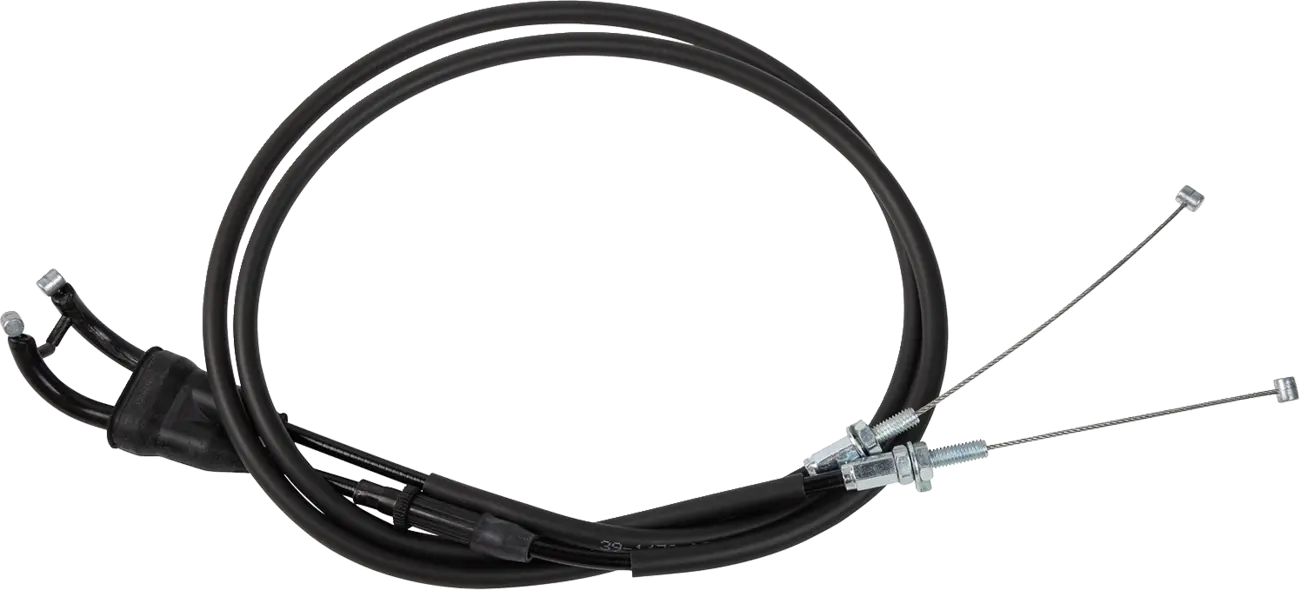MOOSE OFFROAD HARD-PARTS Black Vinyl Throttle Cable