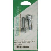 Gardner-Westcott Triple tree pinch bolt set - Chrome Allen heads