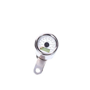 MCS Stoker electronic speedometer 48mm - Chrome white face
