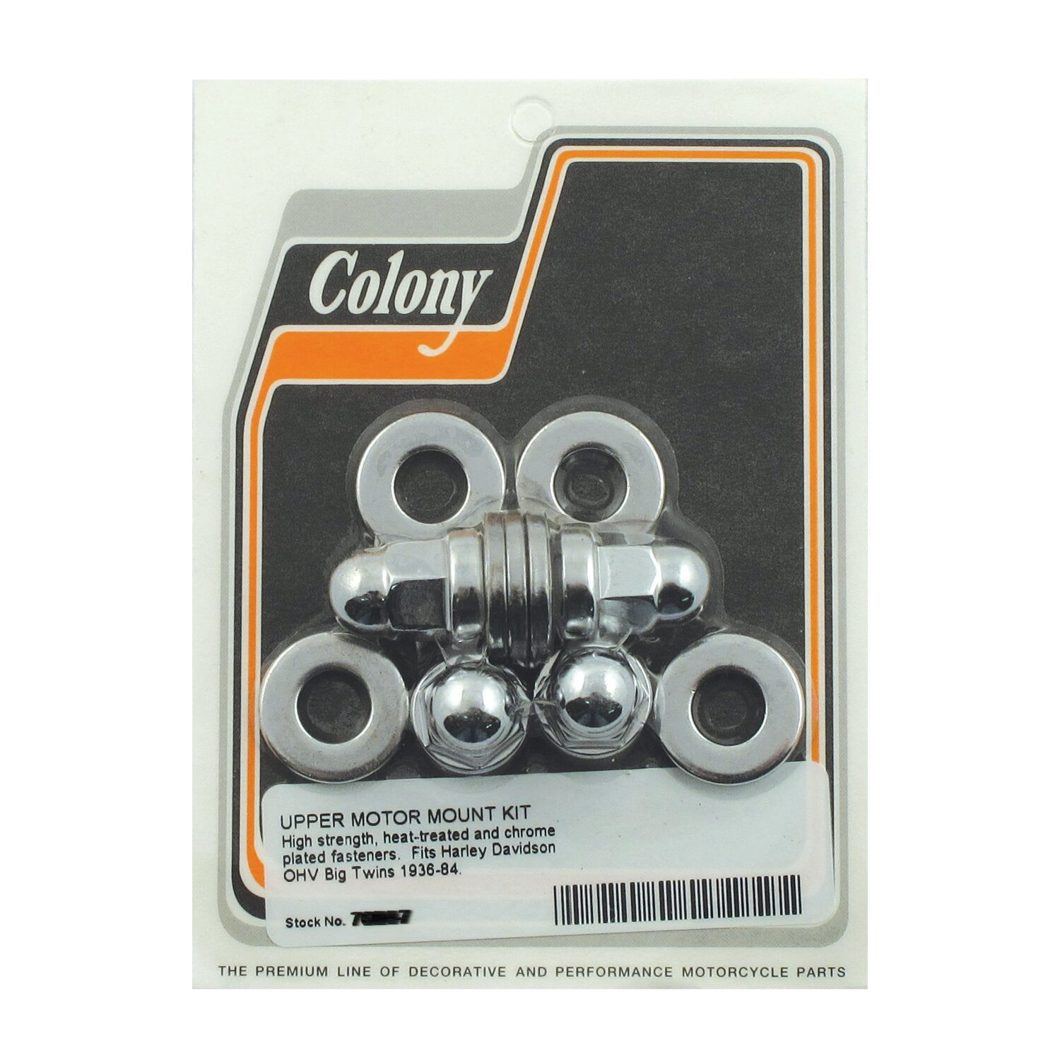 Colony motor mount bolt kit - Acorn - Upper