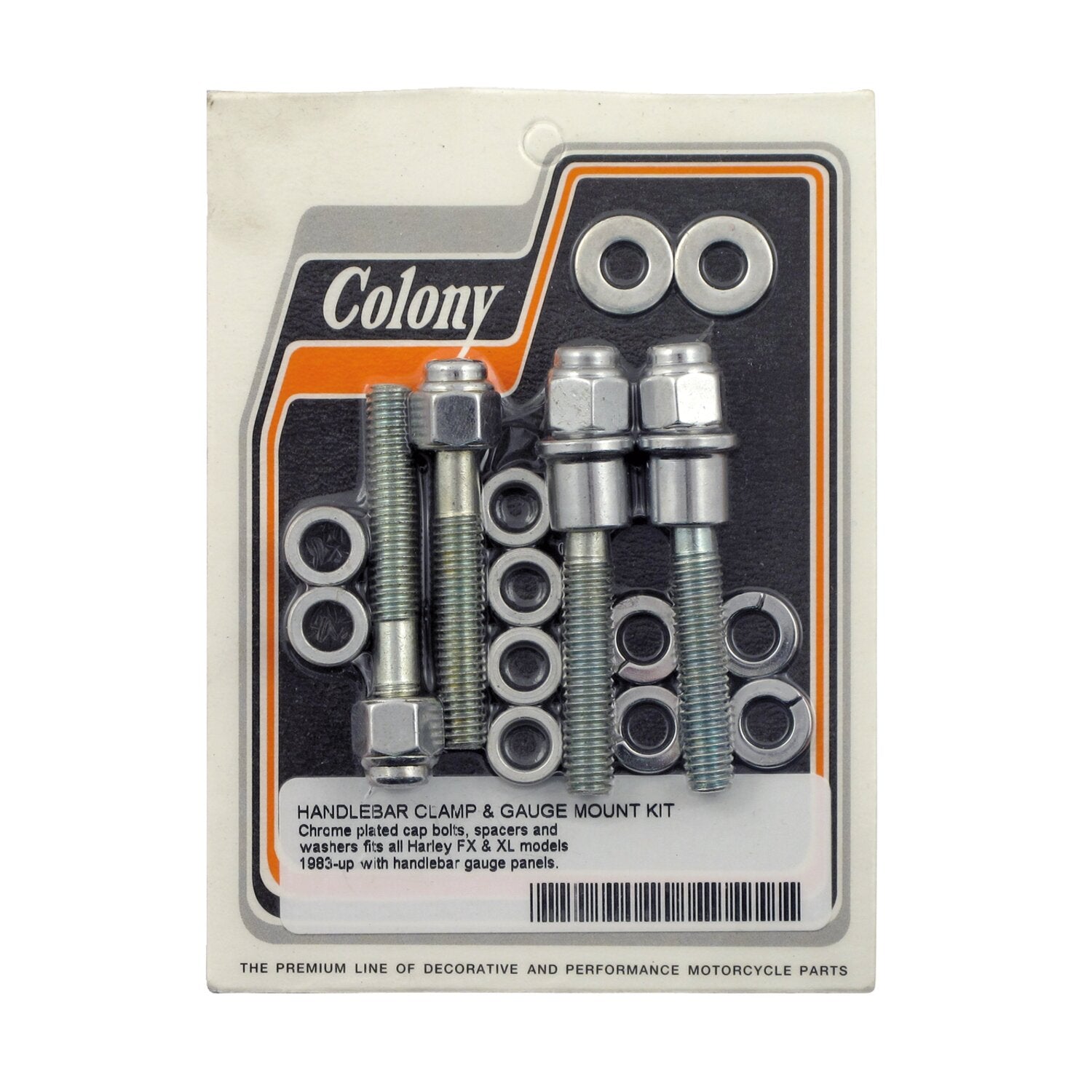 Colony handlebar clamp & gauge mount kit - Cap