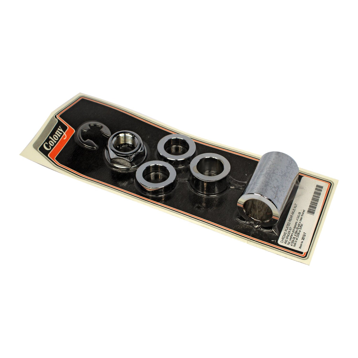 Colony axle spacer kit rear smooth