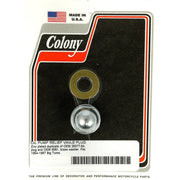 Colony plug oil pump relief valve