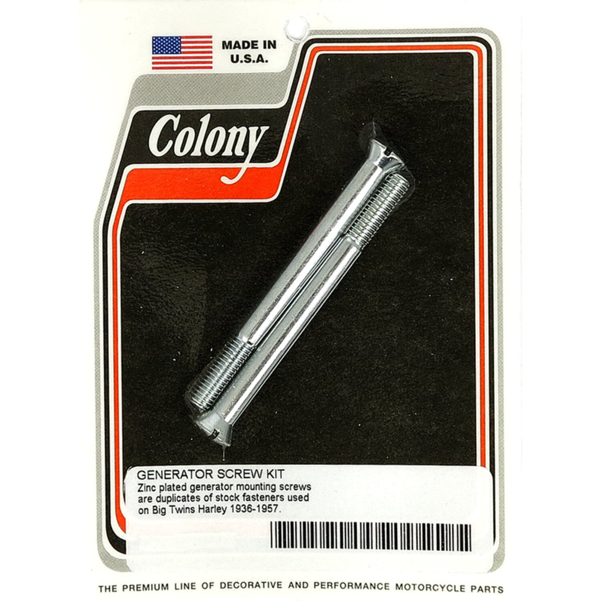 Colony generator mount kit OEM style