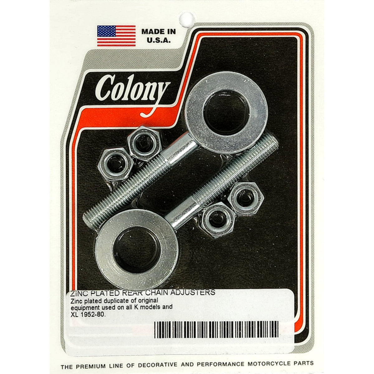 Colony OEM style axle adjusters