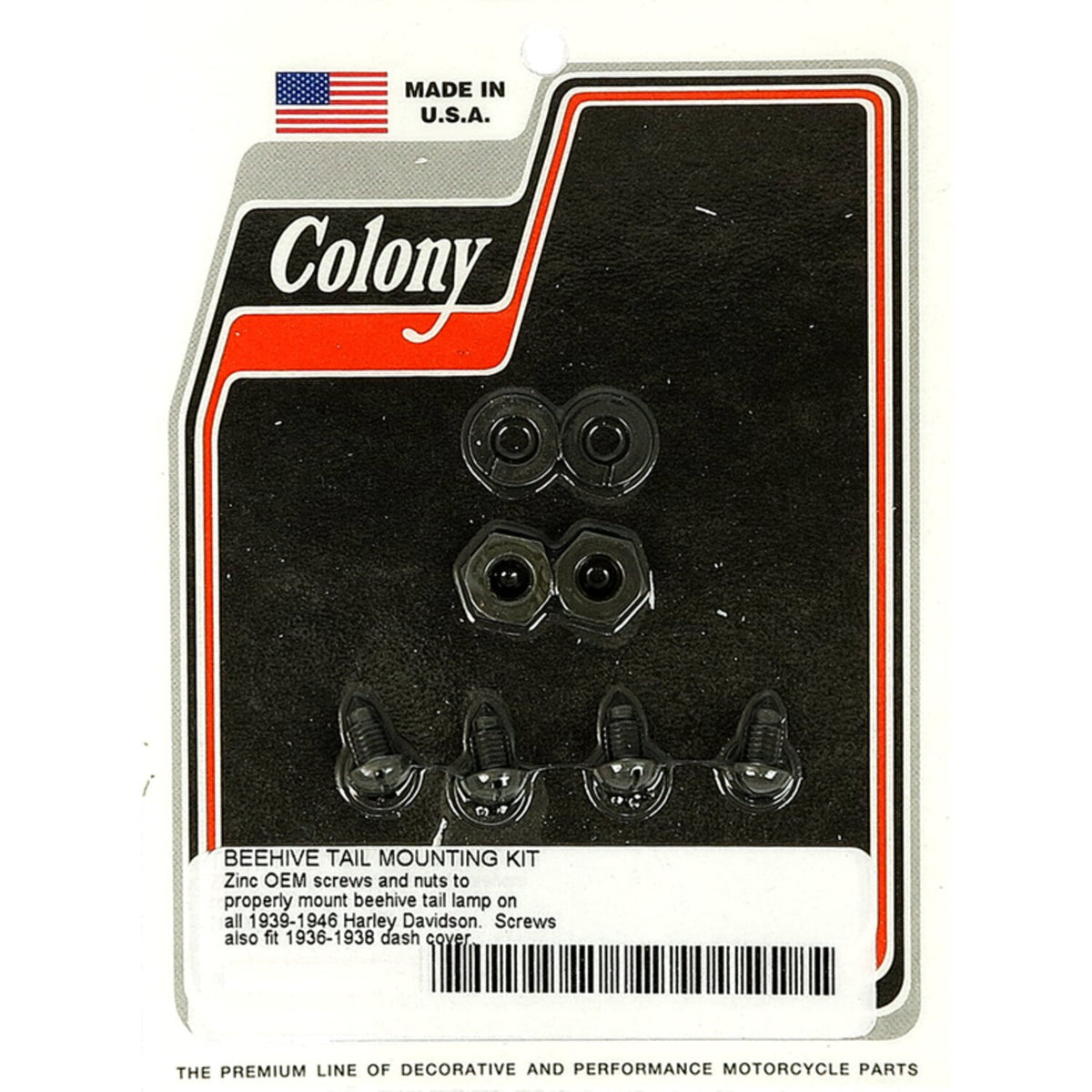 Colony Beehive taillight mount kit