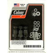 Colony dash plate mount kit - Zinc