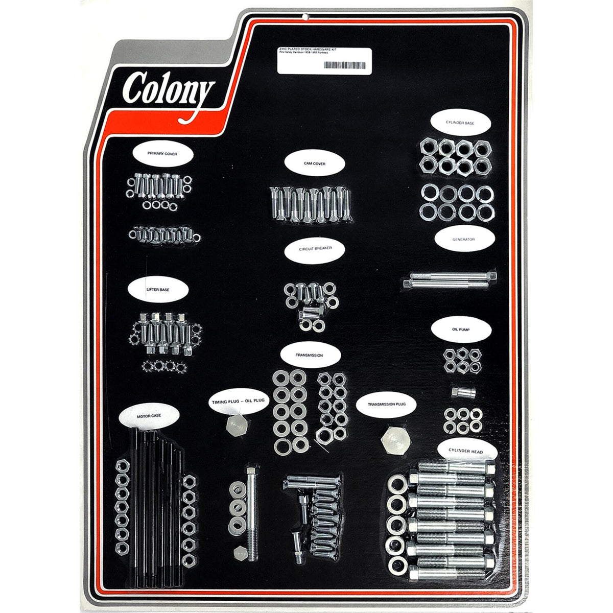 Colony motor screw set