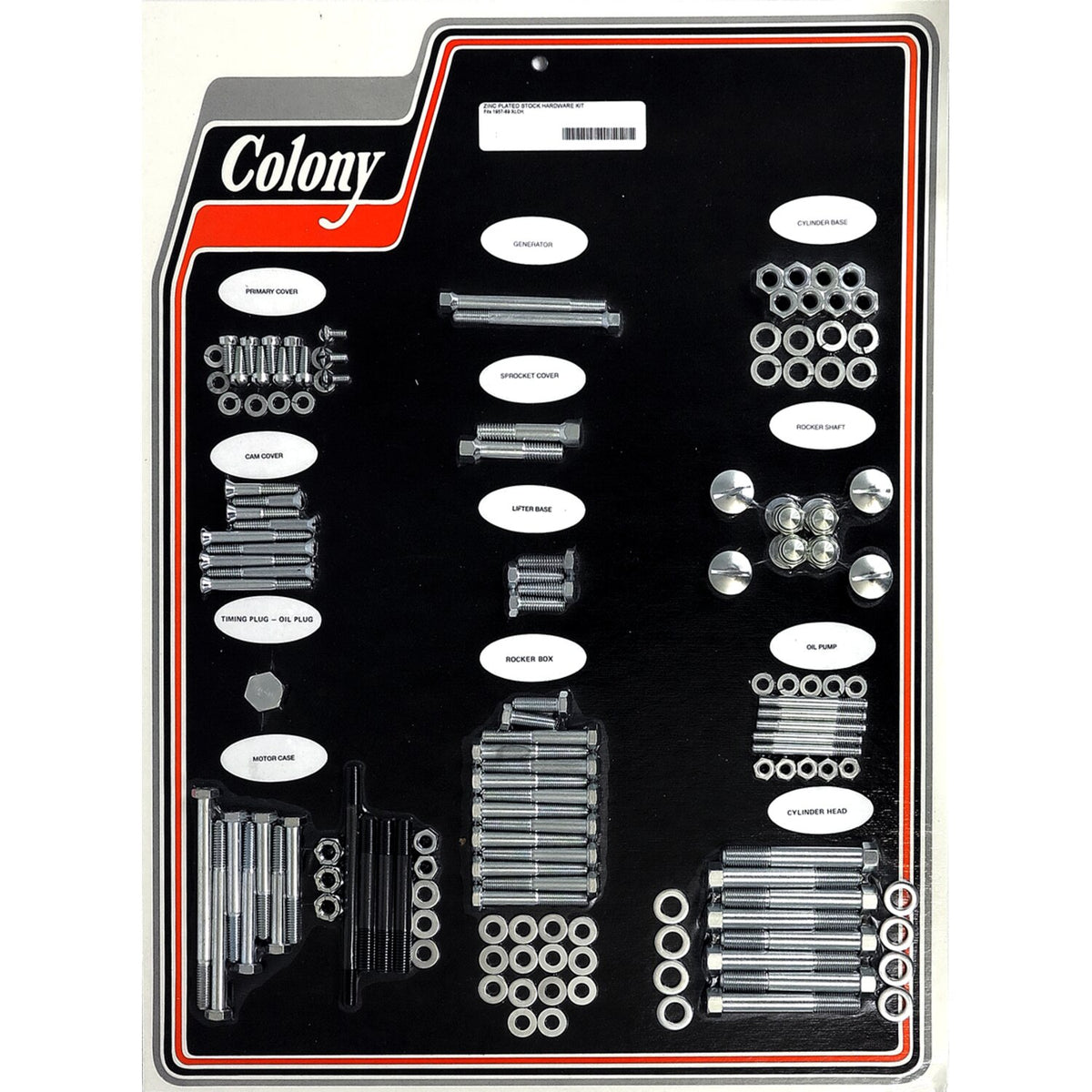 Colony motor screw set