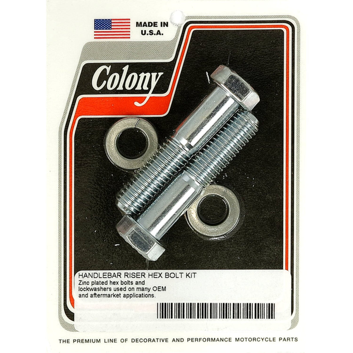 Colony riser bolt set