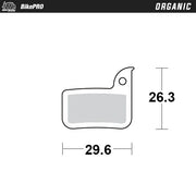 Moto-Master Organic Brake Pad for SRAM, Shimano & More