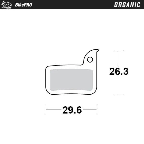 Moto-Master Organic Brake Pad for SRAM, Shimano & More