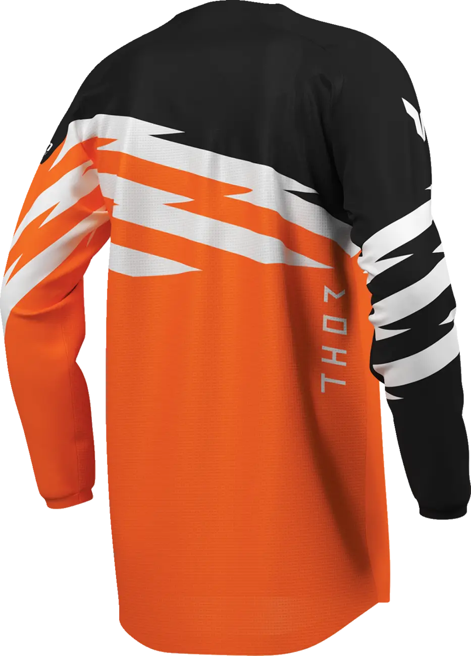 Thor Youth Launchmode Shockie Jersey Fluorescent Orange/Black