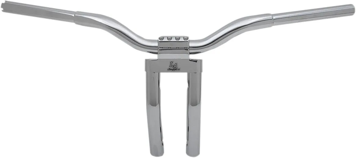 La Choppers T-Bar Handlebar - 1-1/4" - 11" Rise - Chrome - LA-7336-08