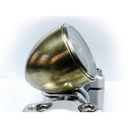 Motogadget Tiny mount cup 'Vintage Brass' 1" - Black