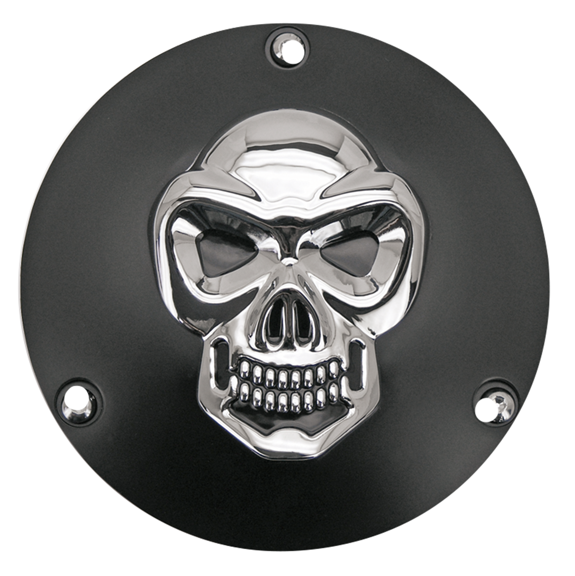 Zodiac Skulled Aluminum Derby Covers – Primary & Clutch